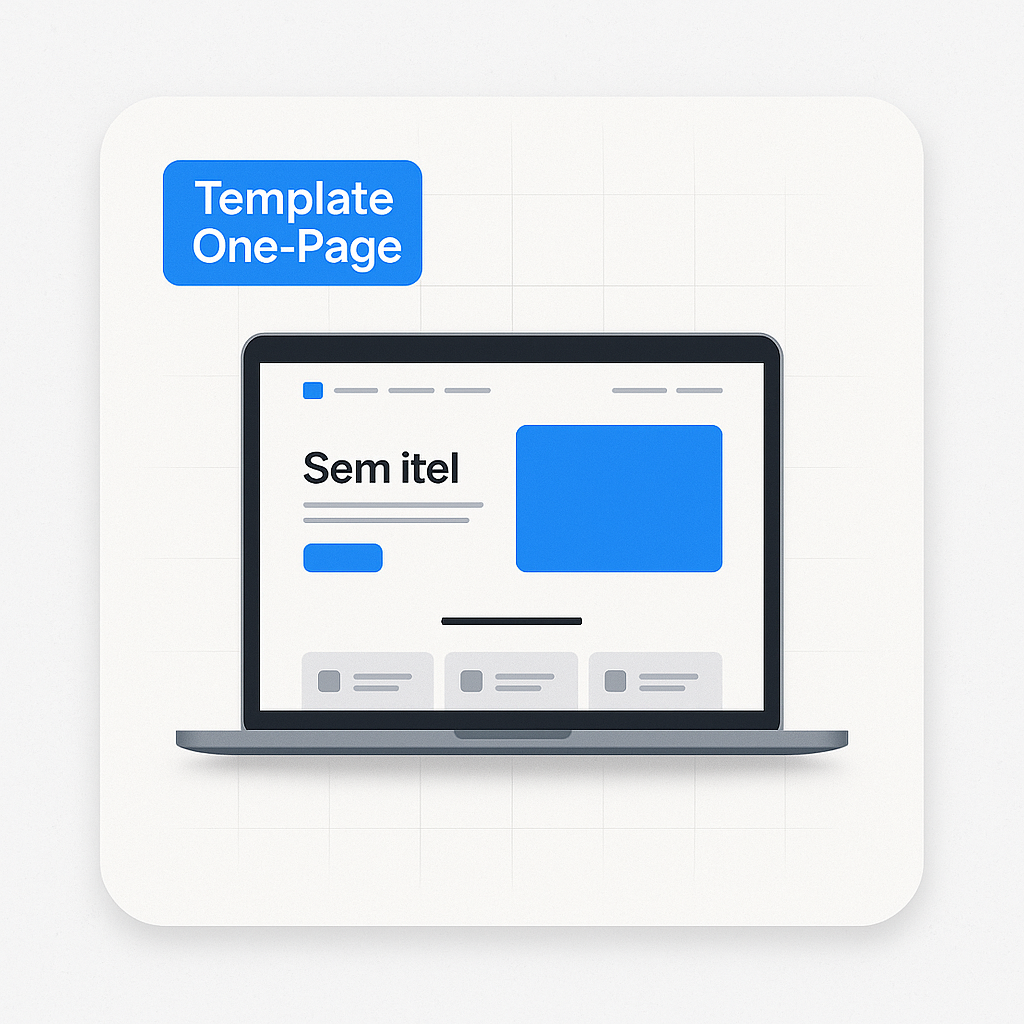Template One-Page